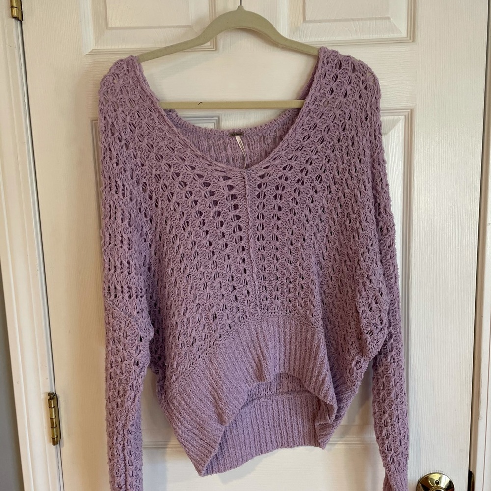 Free People cropped sweater